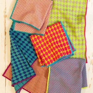 Woven Dish Cloth Napkins, Set of 6 
Natural Life